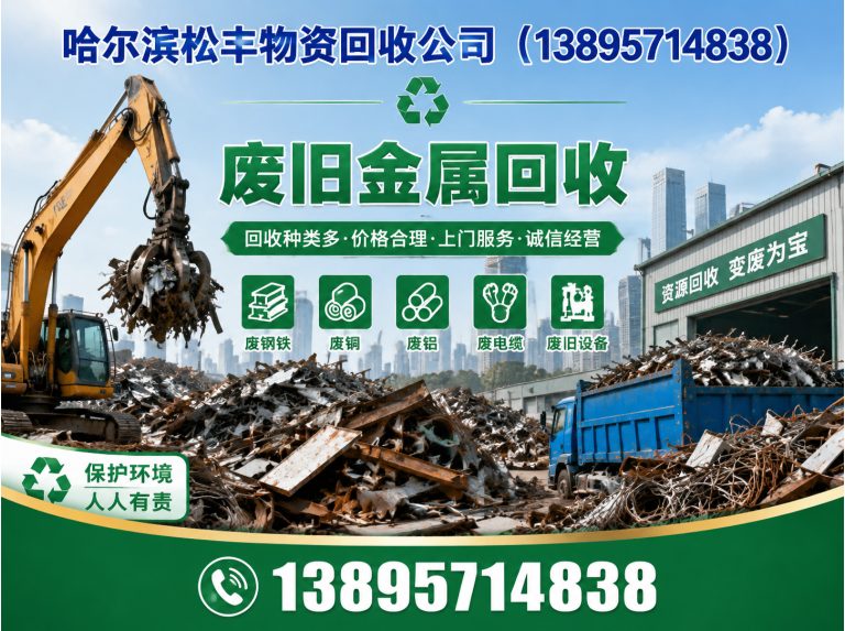 宾县哈尔滨物资回收展示图